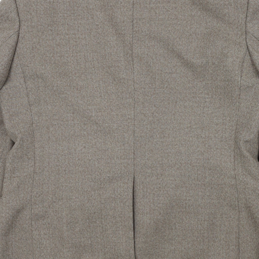 ST MICHAEL Mens Brown   Jacket Blazer Size 40