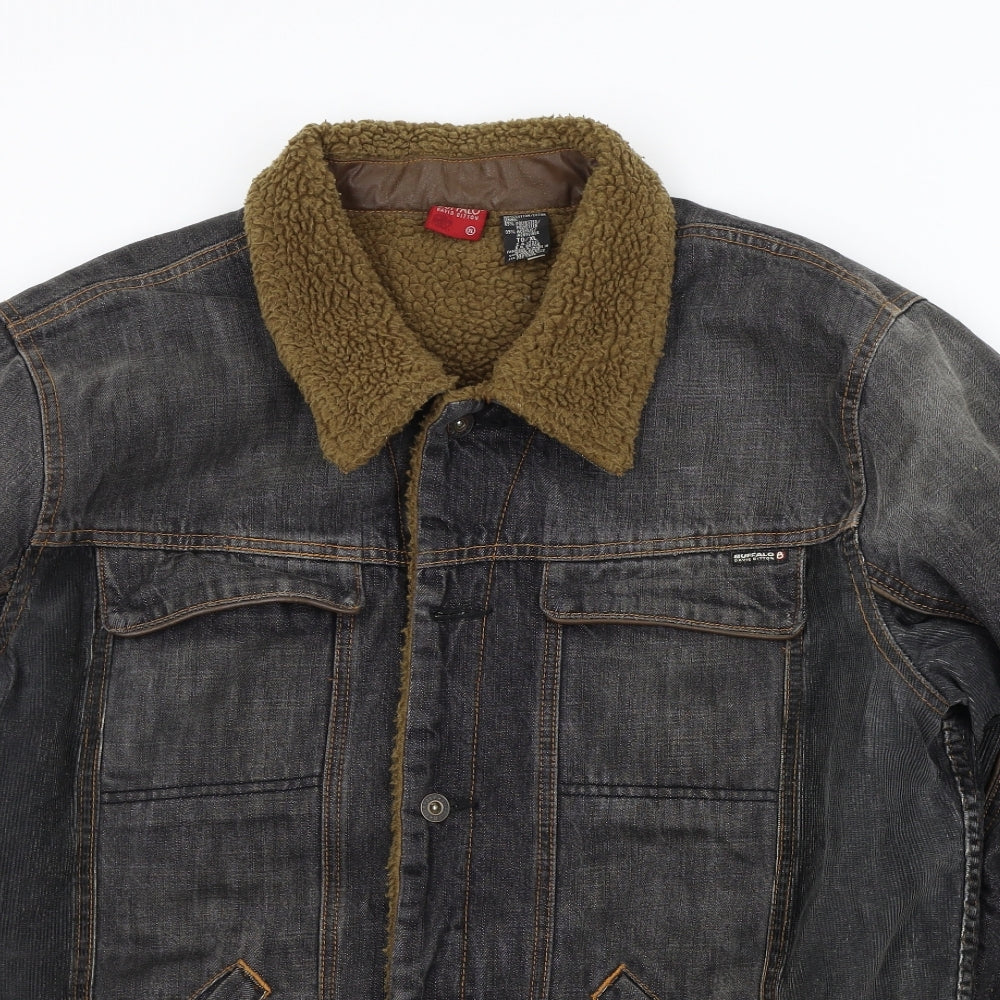 Buffalo Mens Grey   Jacket  Size XL