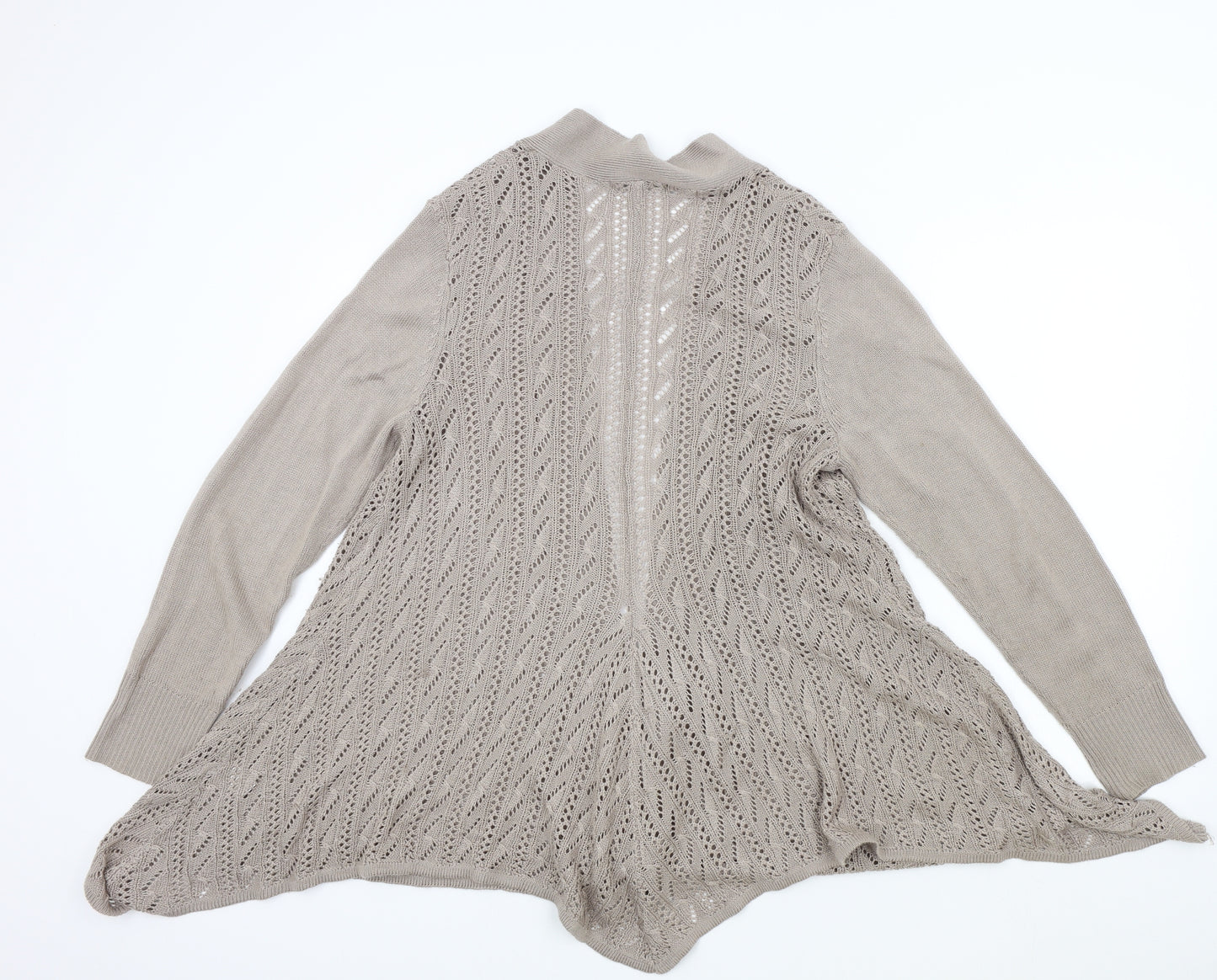 BM Womens Brown   Cardigan Jumper Size M