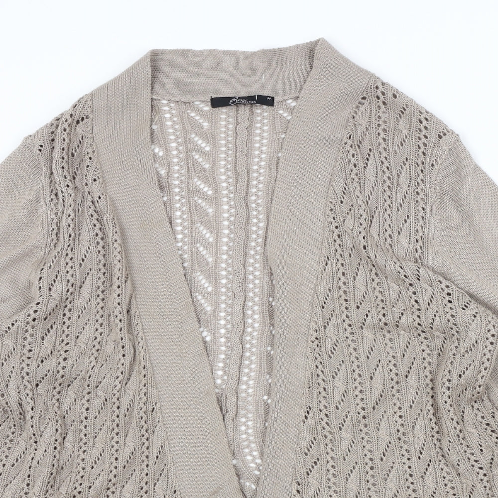BM Womens Brown   Cardigan Jumper Size M