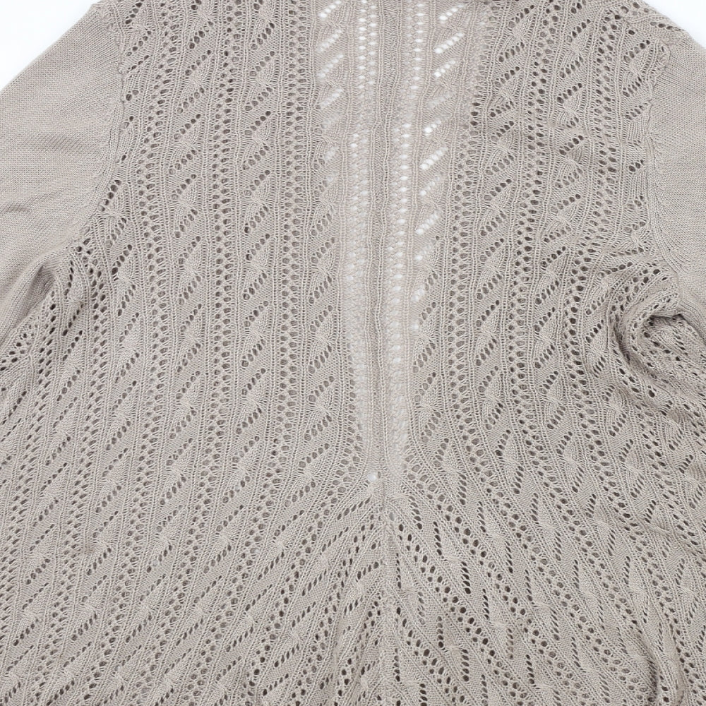 BM Womens Brown   Cardigan Jumper Size M