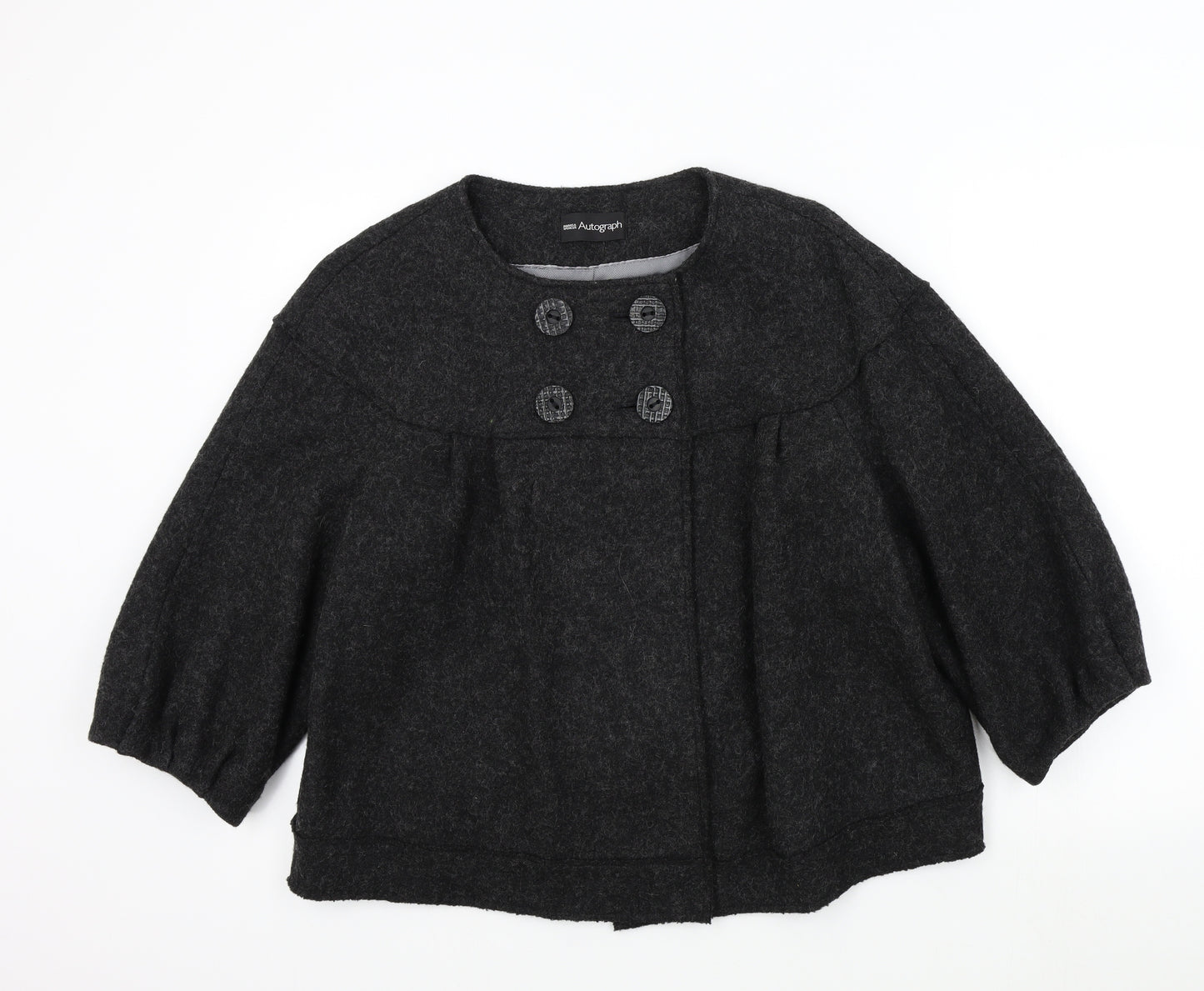 M&S Womens Grey   Jacket  Size 18