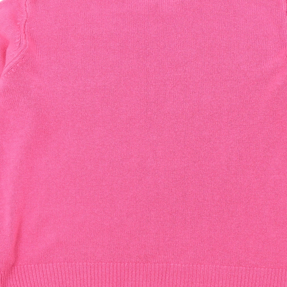 Love knitwear Womens Pink   Pullover Jumper Size 14
