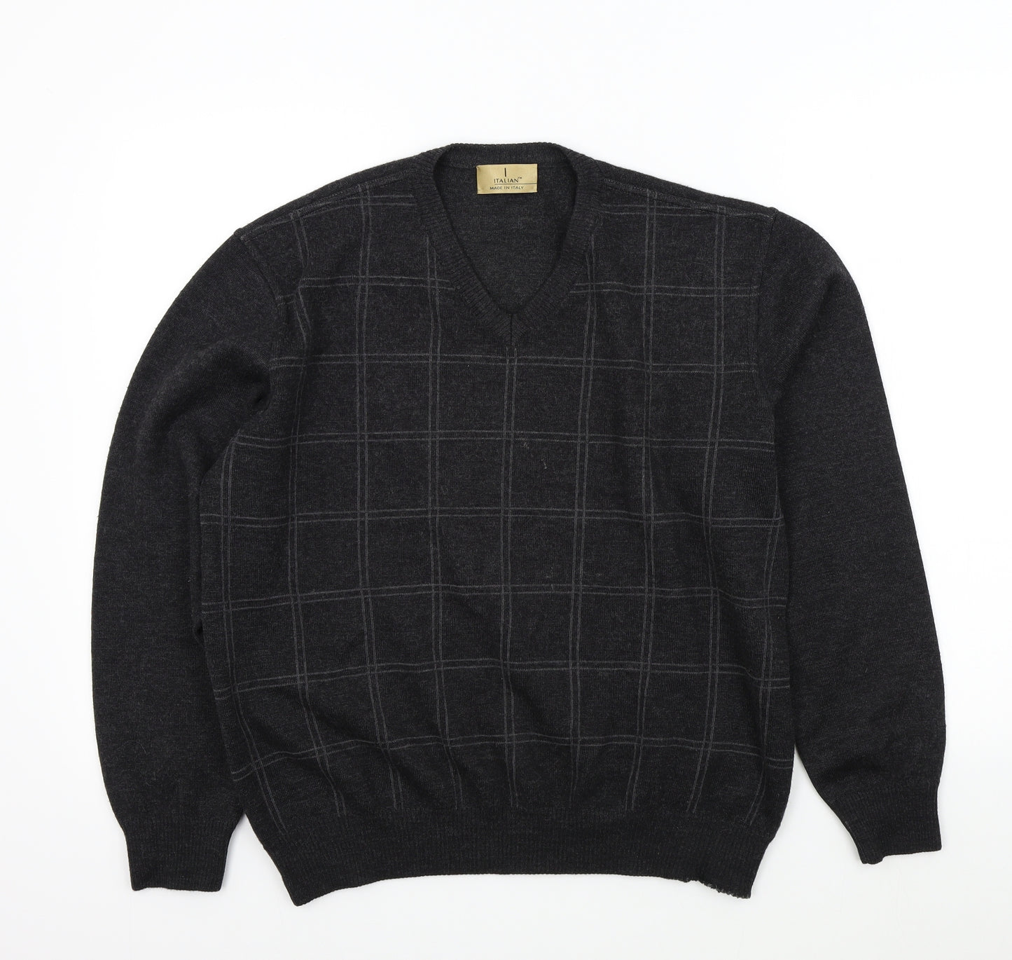 M&S Mens Grey   Pullover Jumper Size M