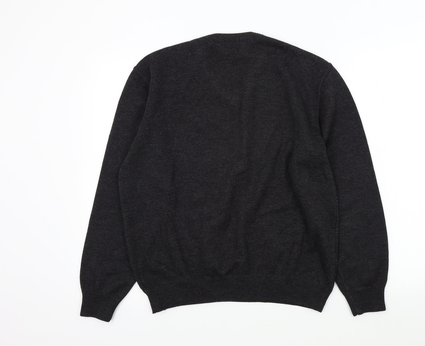 M&S Mens Grey   Pullover Jumper Size M