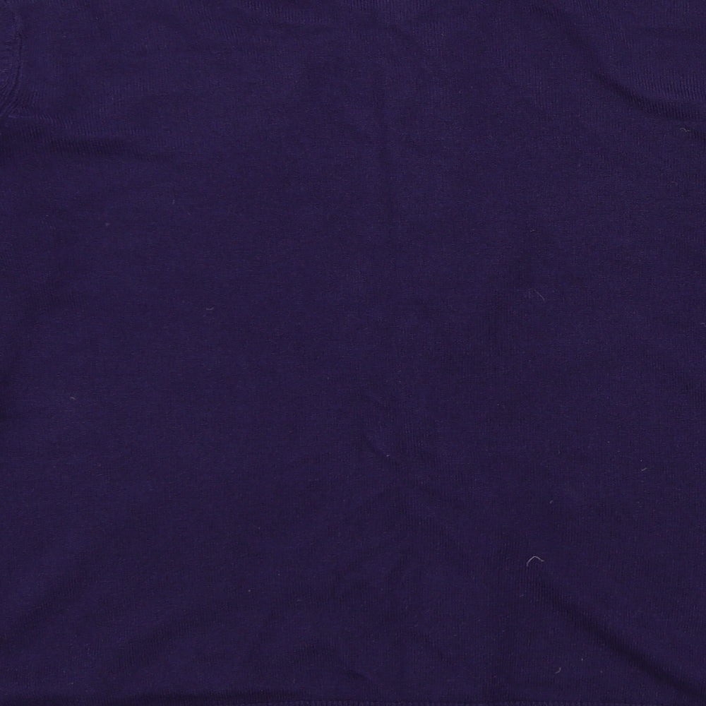 M&S Womens Blue   Cardigan Jumper Size 16