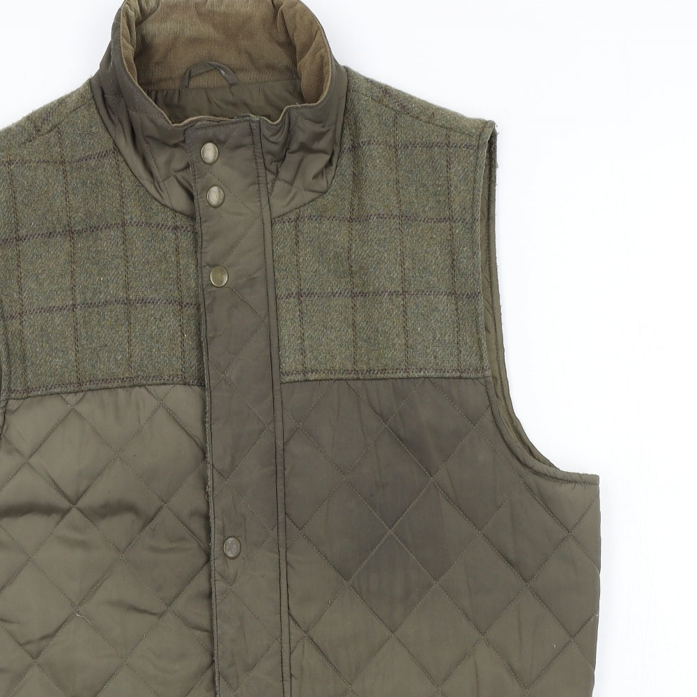 greenwoods Mens Brown   Jacket Waistcoat Size L