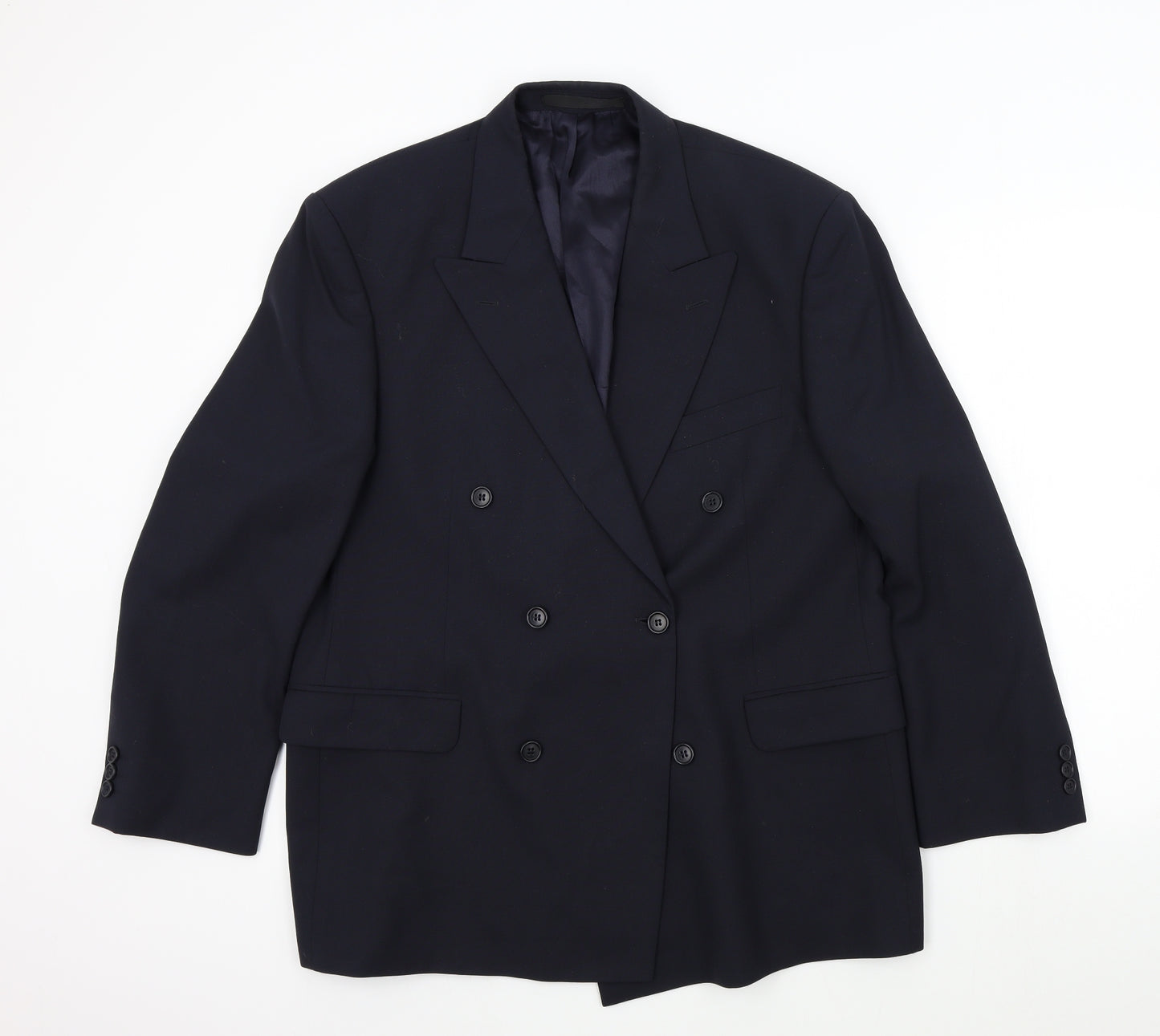 M&S Mens Blue   Jacket Blazer Size 42