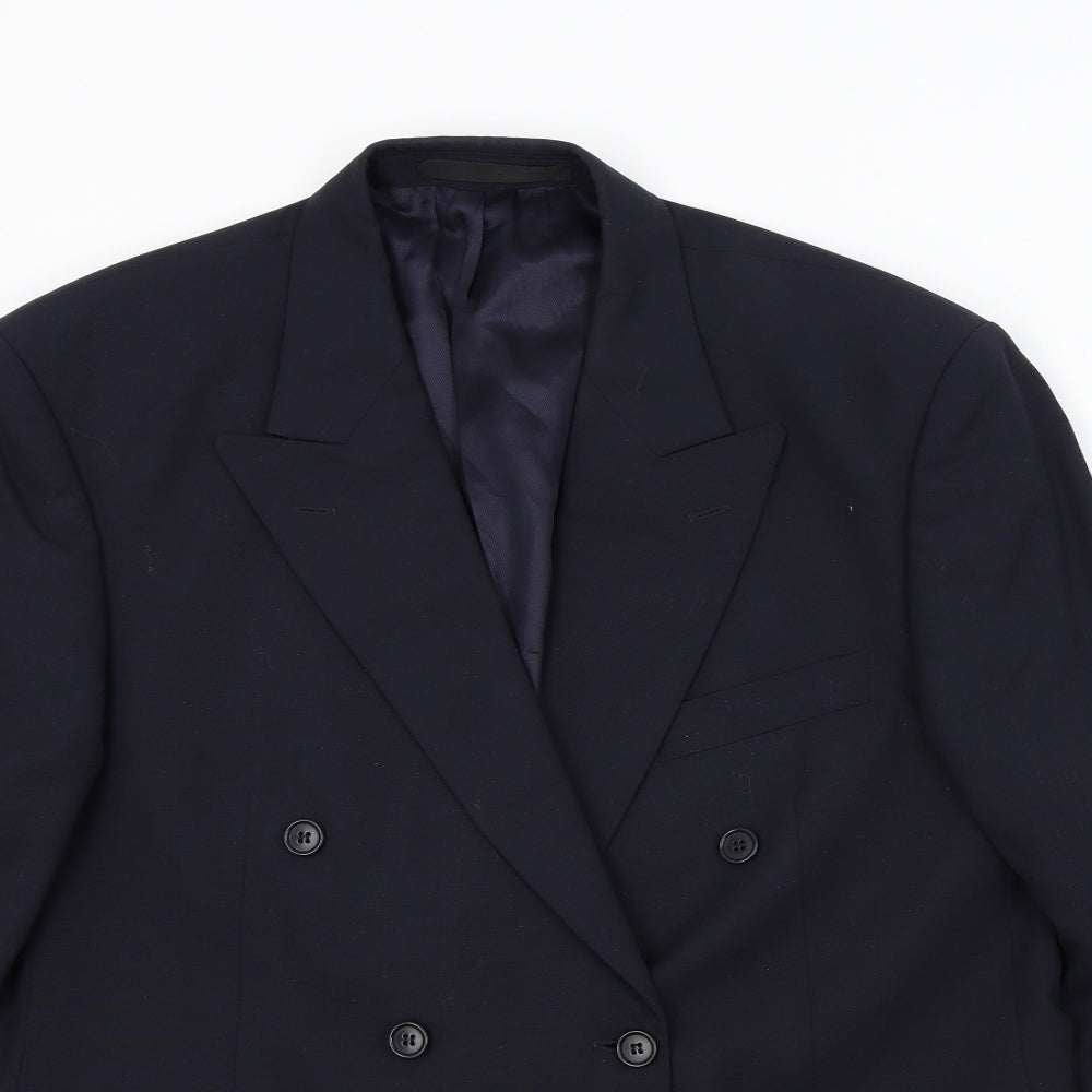 M&S Mens Blue   Jacket Blazer Size 42