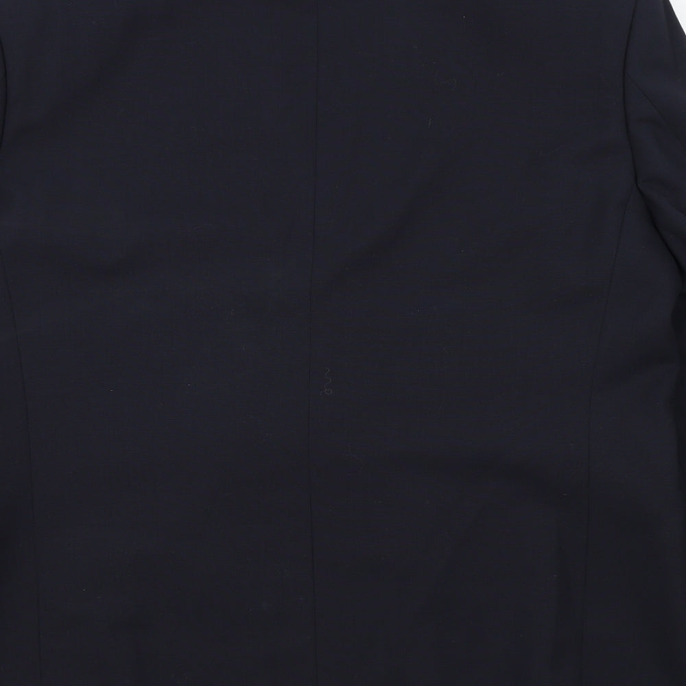M&S Mens Blue   Jacket Blazer Size 42