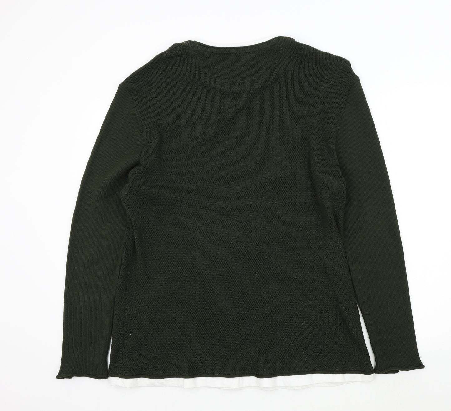 River Island Mens Green   Pullover Jumper Size 2XL