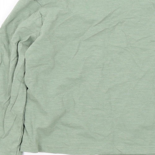 TU Girls Green Colourblock  Basic T-Shirt Size 6 Years
