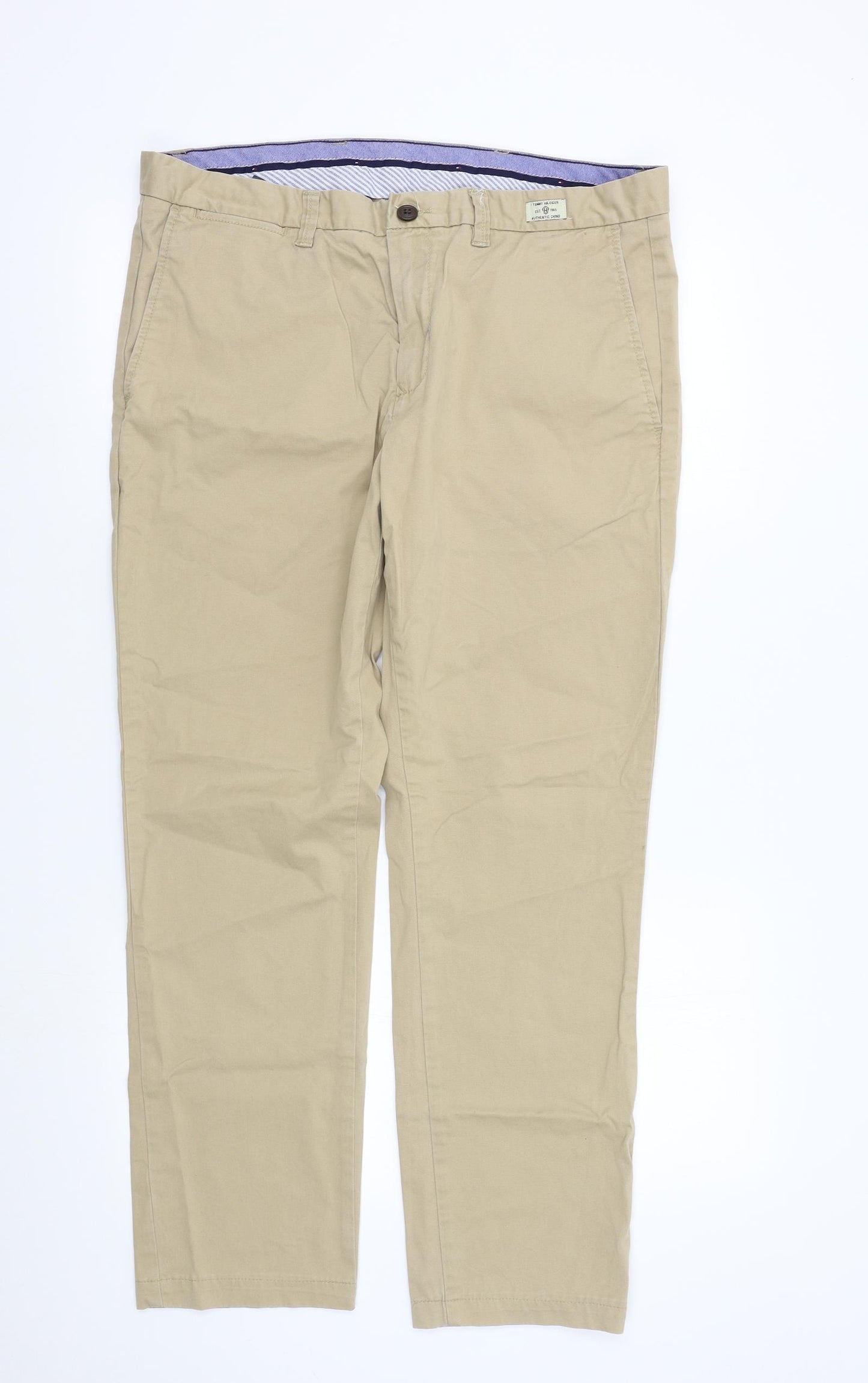 Tommy Hilfiger Mens Beige   Trousers  Size 36 L29 in