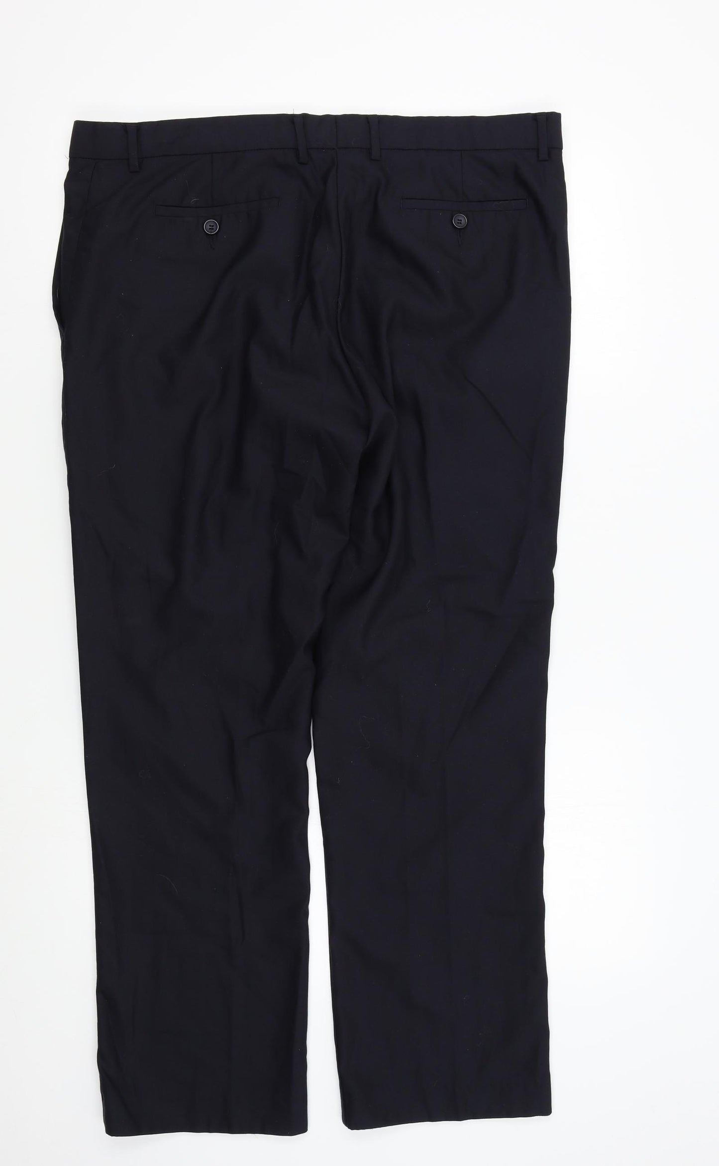 Buttler & Webb Mens Black   Trousers  Size 36 L29 in