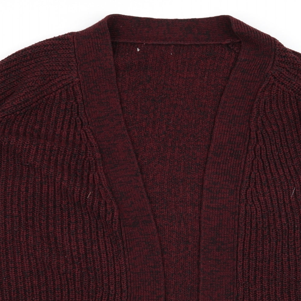 Matalan Womens Red   Cardigan Jumper Size L