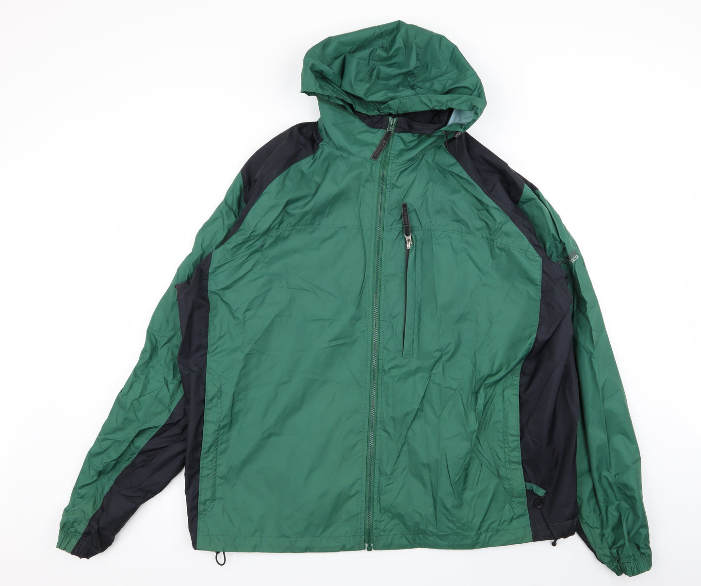 Columbia Mens Multicoloured   Rain Coat Coat Size XL
