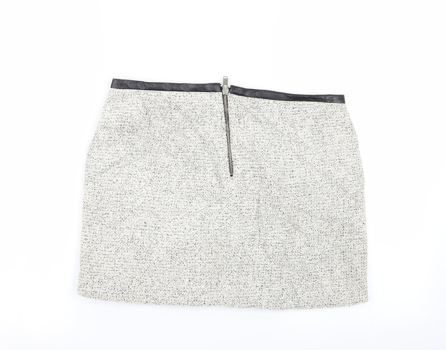 Zara Womens Beige   Mini Skirt Size M