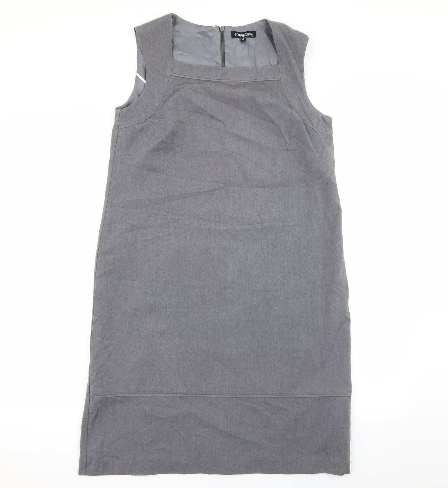 Debenhams Womens Grey   A-Line  Size 12
