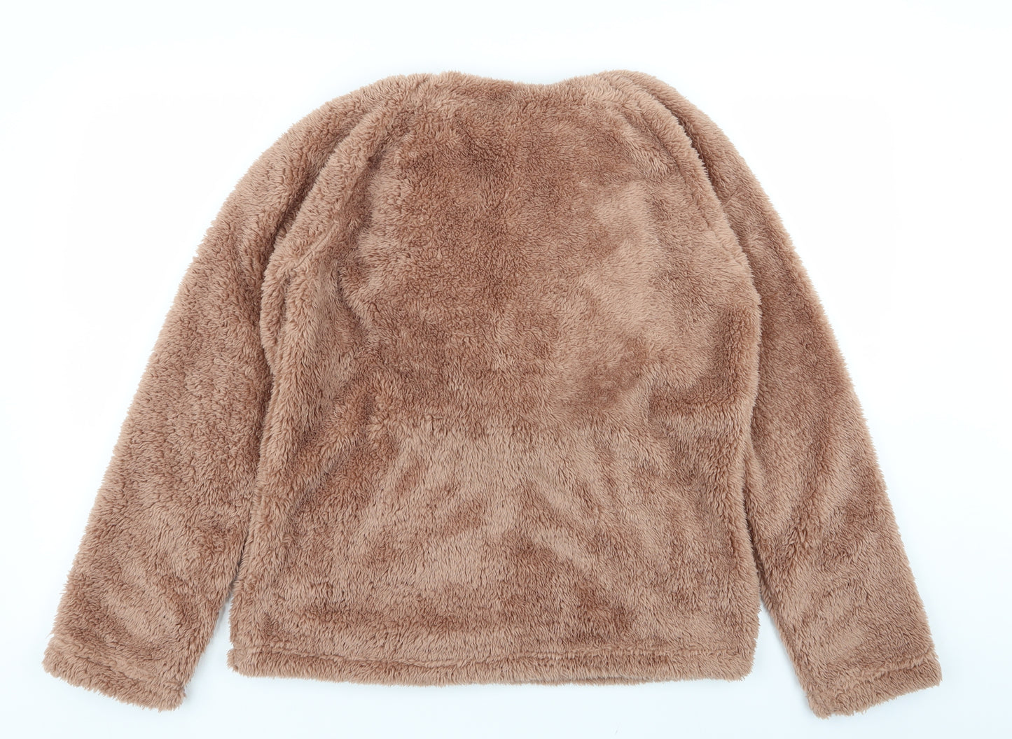 Asda George Womens Brown   Pullover Jumper Size 12  - lounge jumper