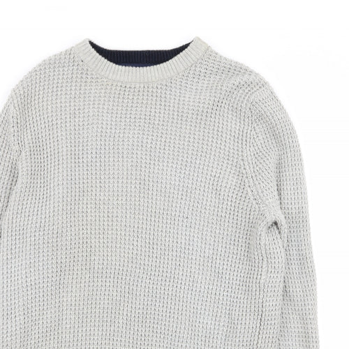 curated Mens Grey   Pullover Jumper Size L