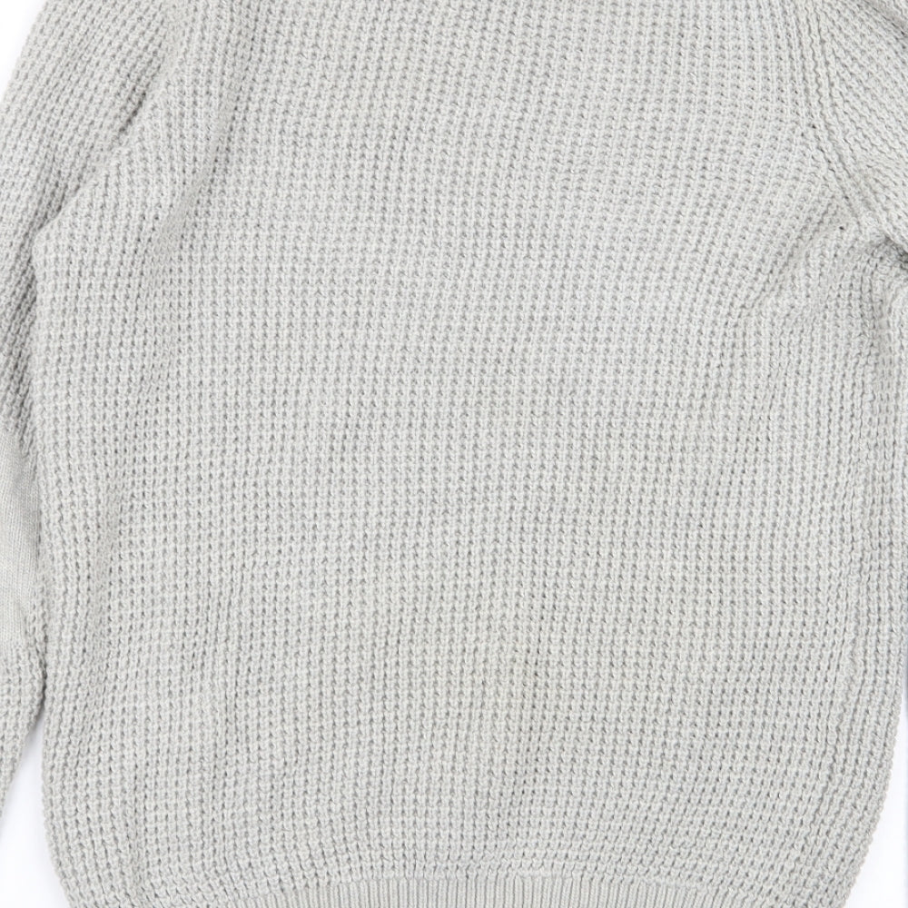 curated Mens Grey   Pullover Jumper Size L