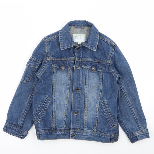 Vertbaudet Boys Blue   Jacket  Size 10 Years  - denim jacket