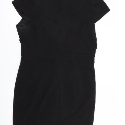 Atelier Womens Black Batik  A-Line  Size 12