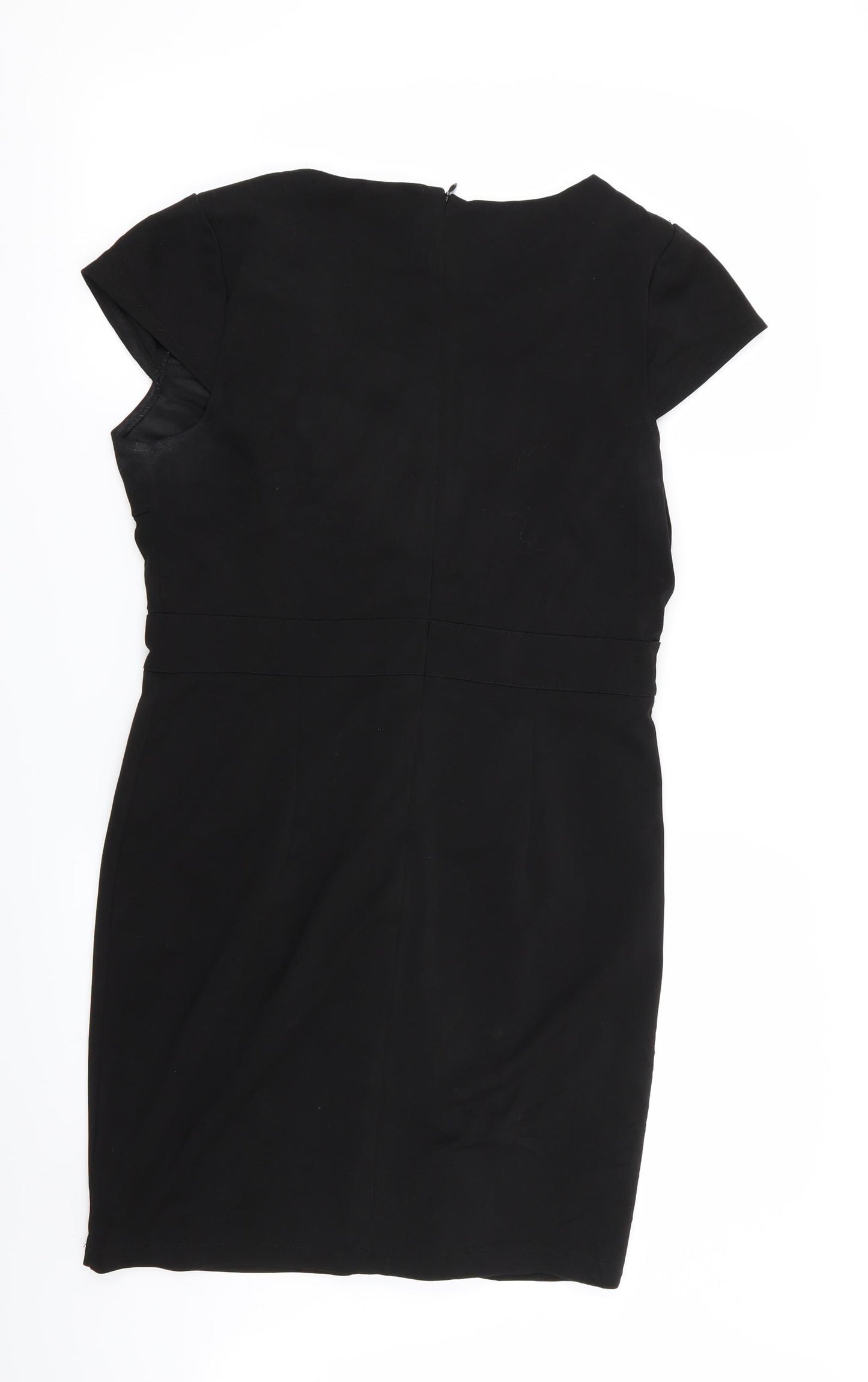 Atelier Womens Black Batik  A-Line  Size 12