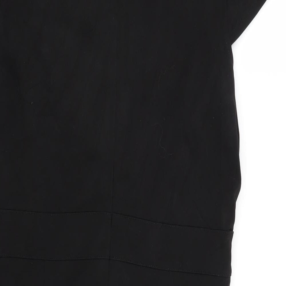 Atelier Womens Black Batik  A-Line  Size 12