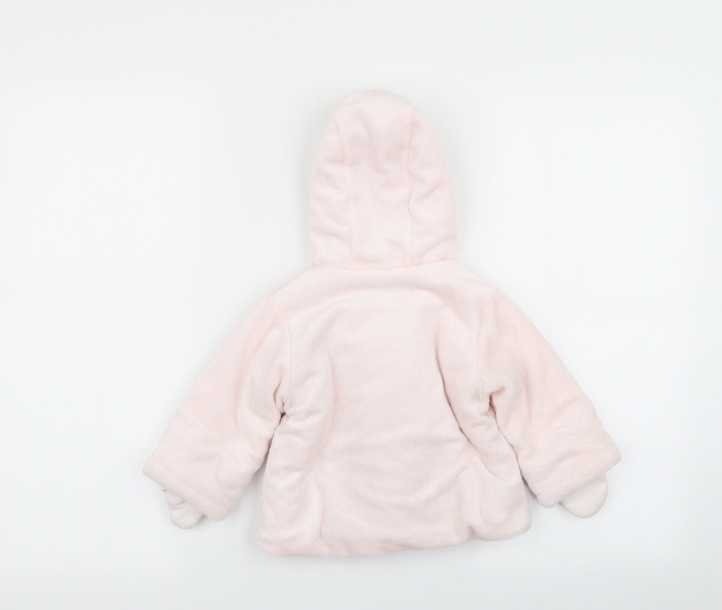 berlingo Girls Pink   Basic Coat Coat Size 6-9 Months