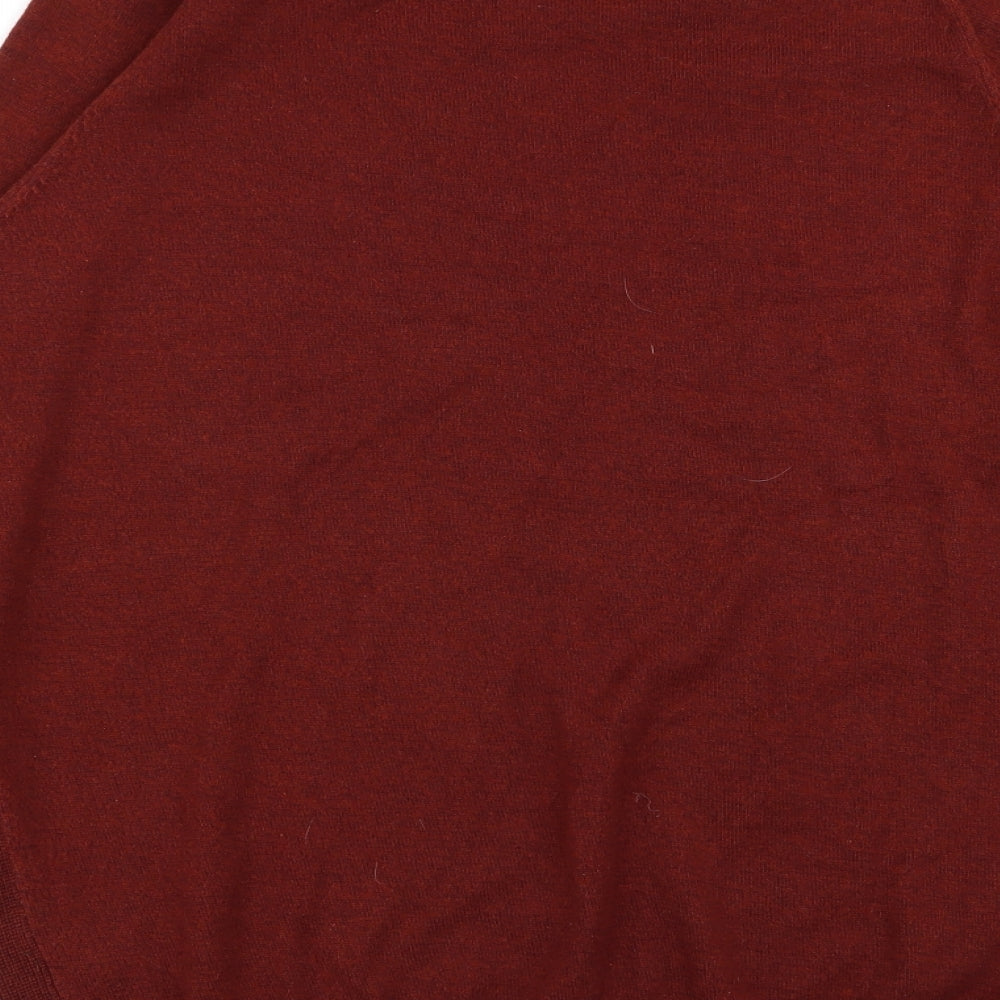 Asda George Mens Brown   Pullover Jumper Size L