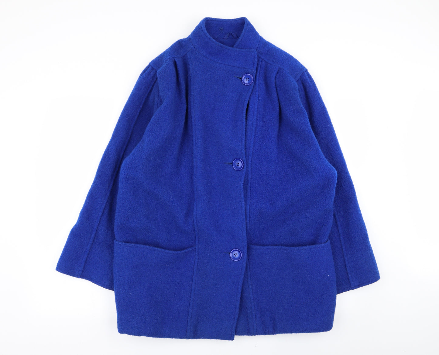 Littlewoods Womens Blue   Overcoat Coat Size 6