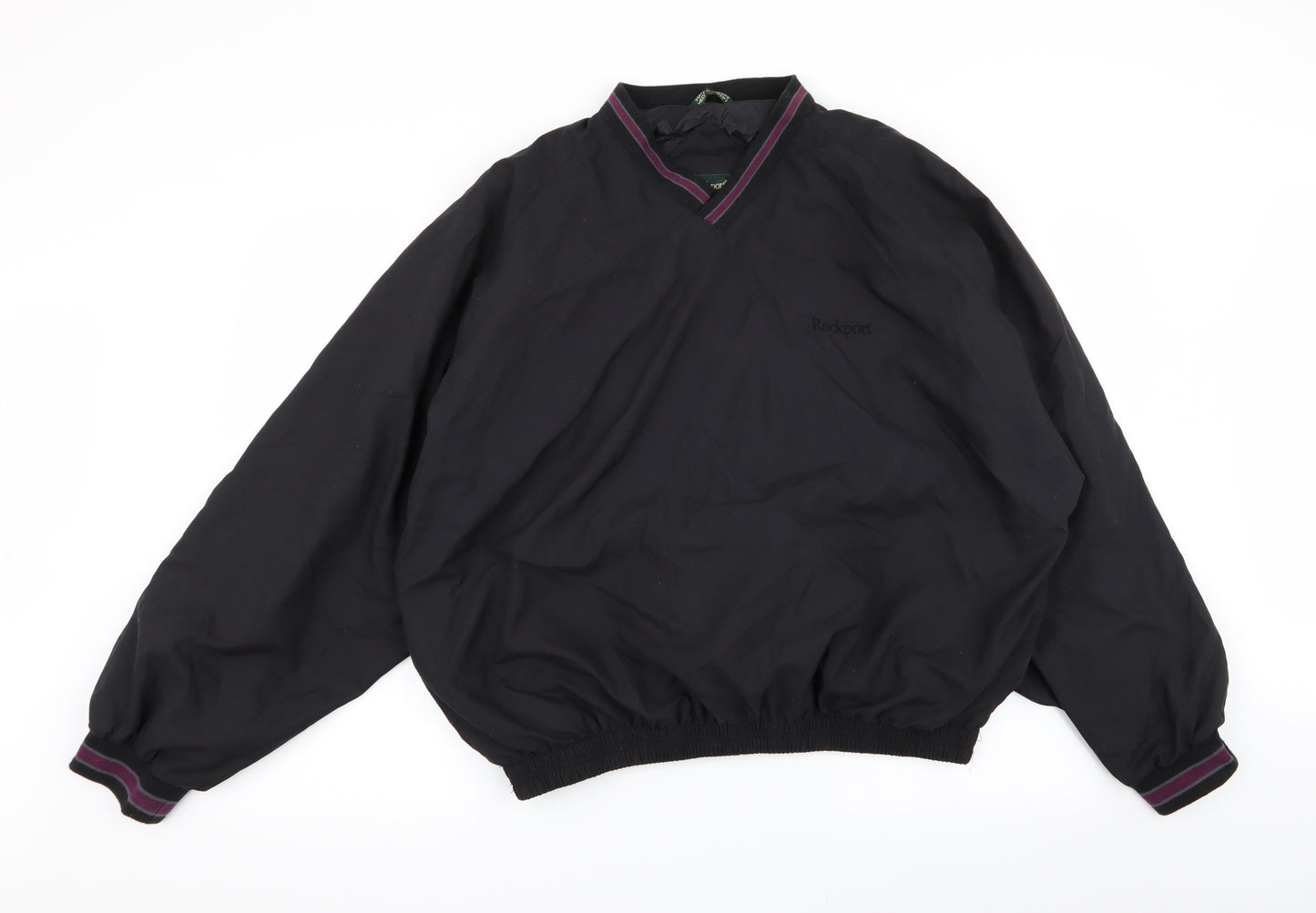 Rockport Mens Black   Pullover Jumper Size L