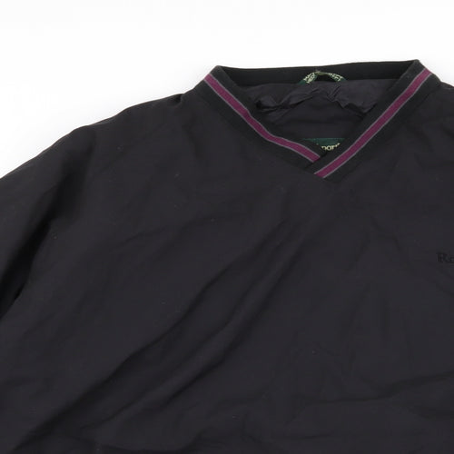 Rockport Mens Black   Pullover Jumper Size L
