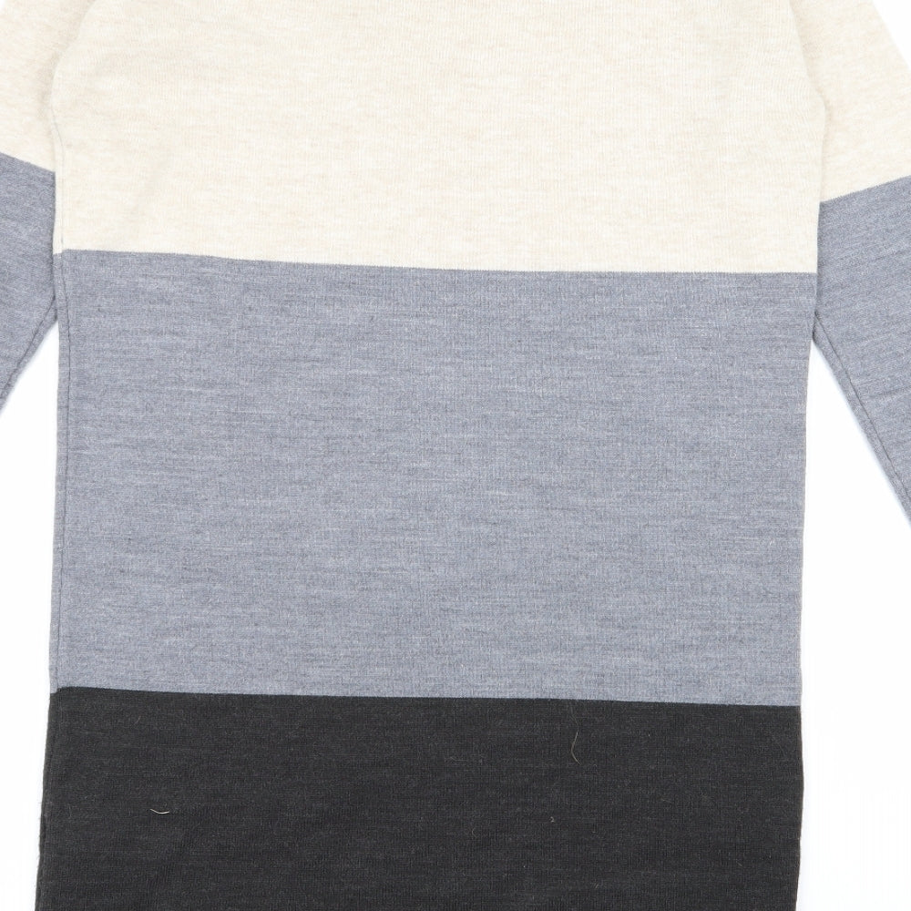 Fat Face Womens Multicoloured   Jumper Dress  Size 8