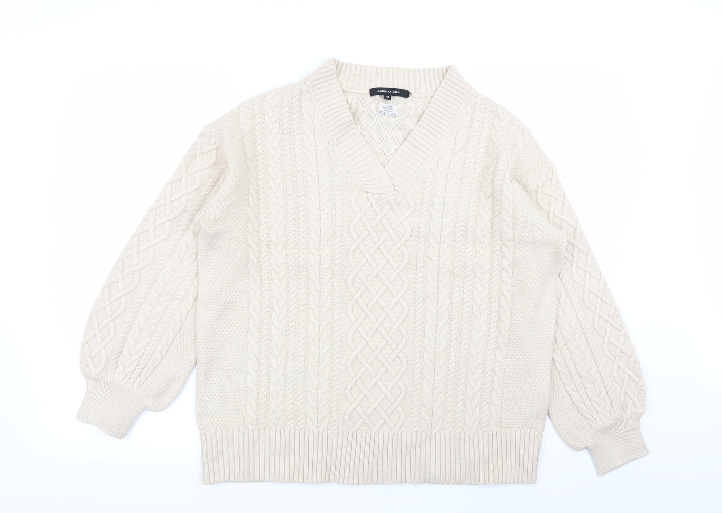 american holic Womens Beige   Pullover Jumper Size M