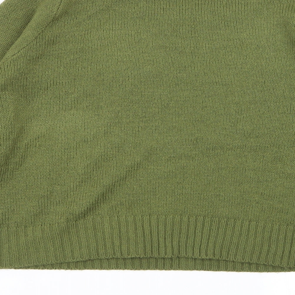 Divided by H&M Womens Green   Pullover Jumper Size S