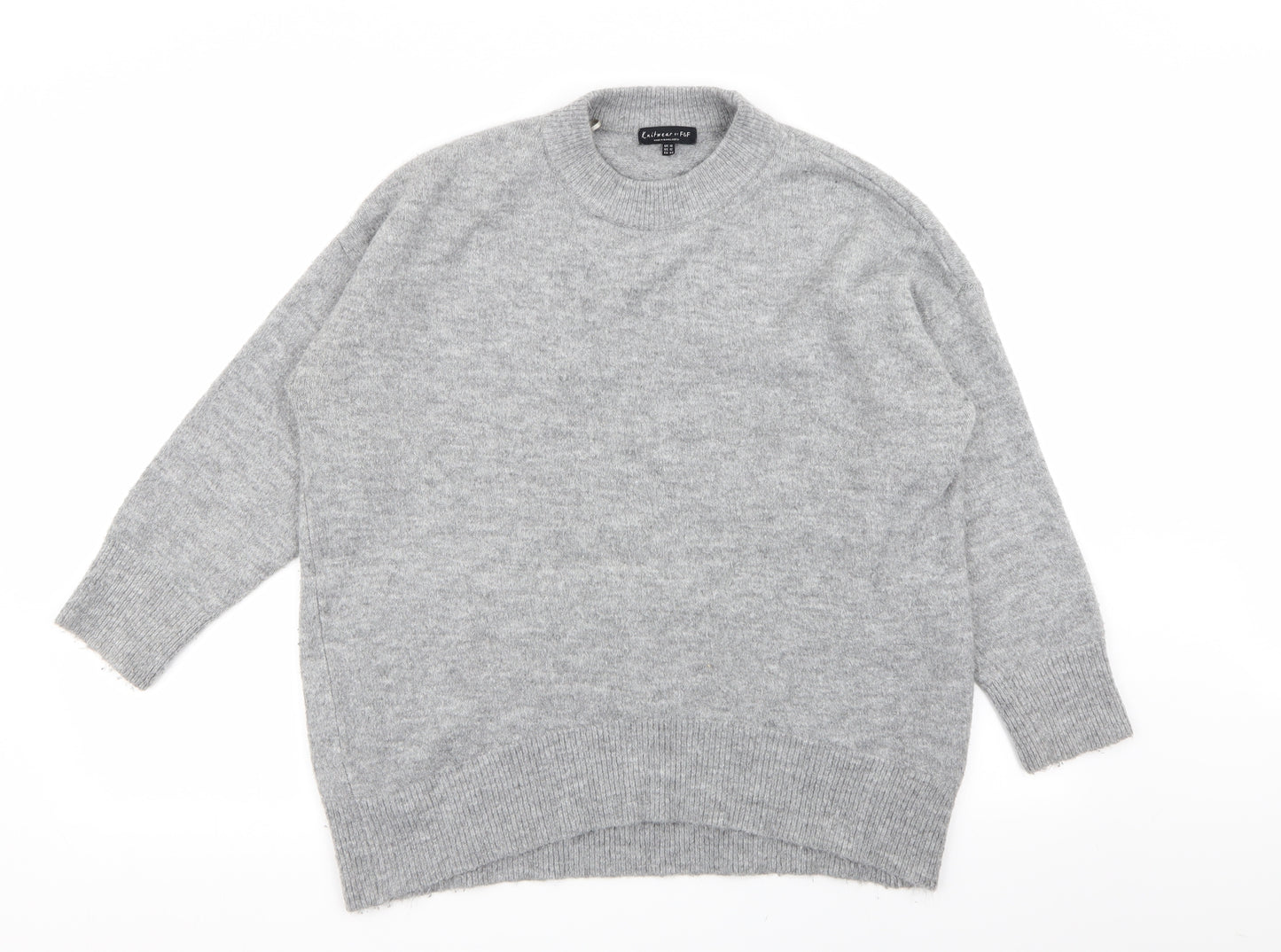 Primark Womens Grey   Pullover Jumper Size 16