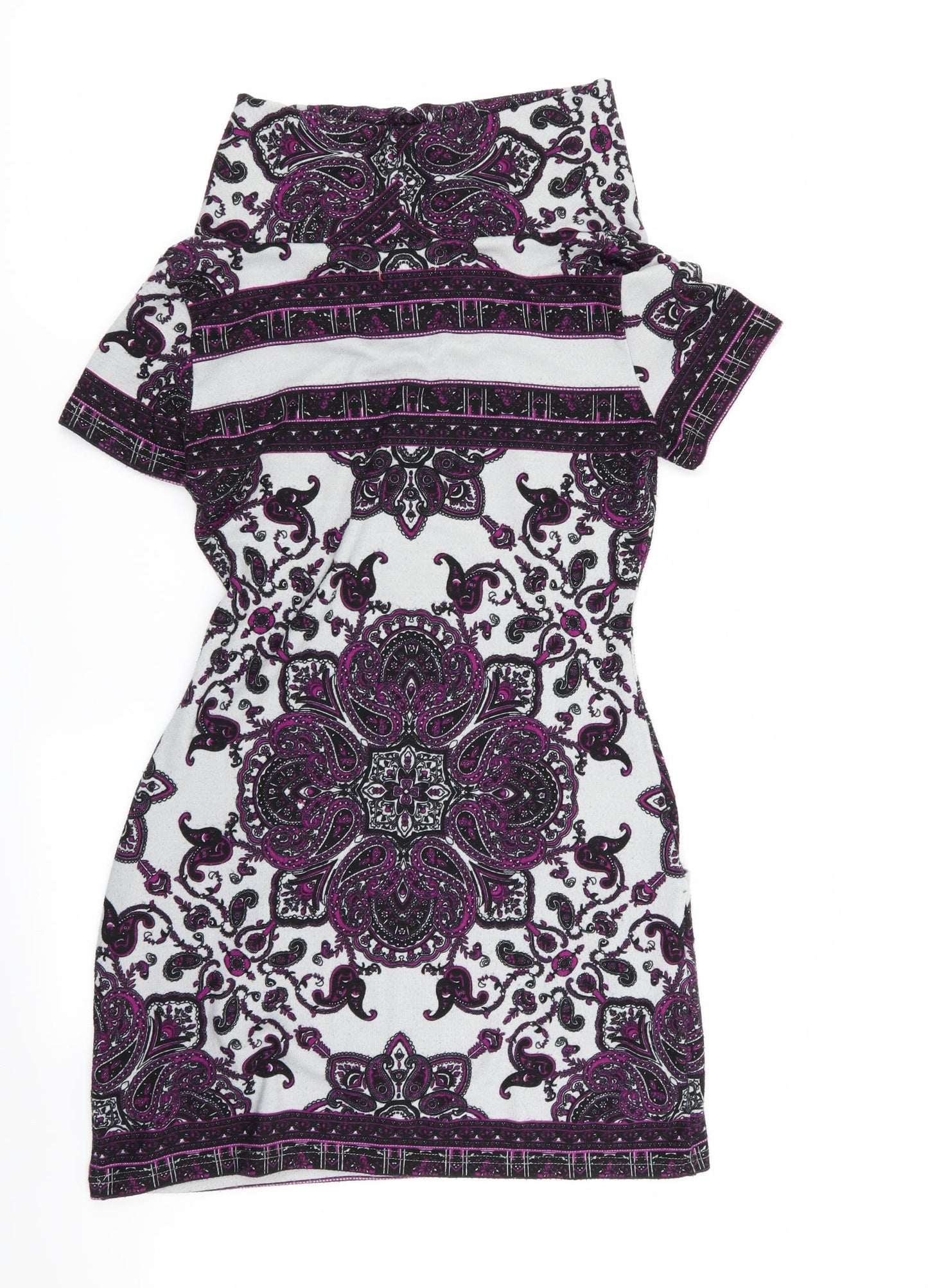 Joe Browns Womens Multicoloured Geometric  A-Line  Size 10