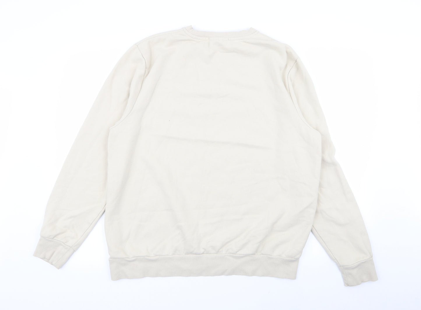 Asda George Womens Beige   Pullover Jumper Size L  - christmas