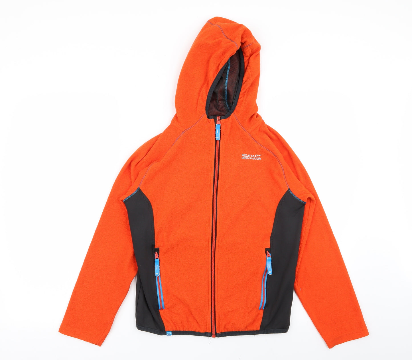 Regatta Boys Orange   Full Zip Jumper Size 11-12 Years