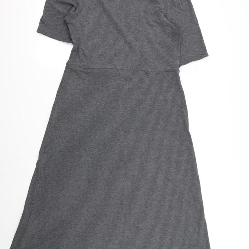 New Look Womens Grey   Fit & Flare  Size 16