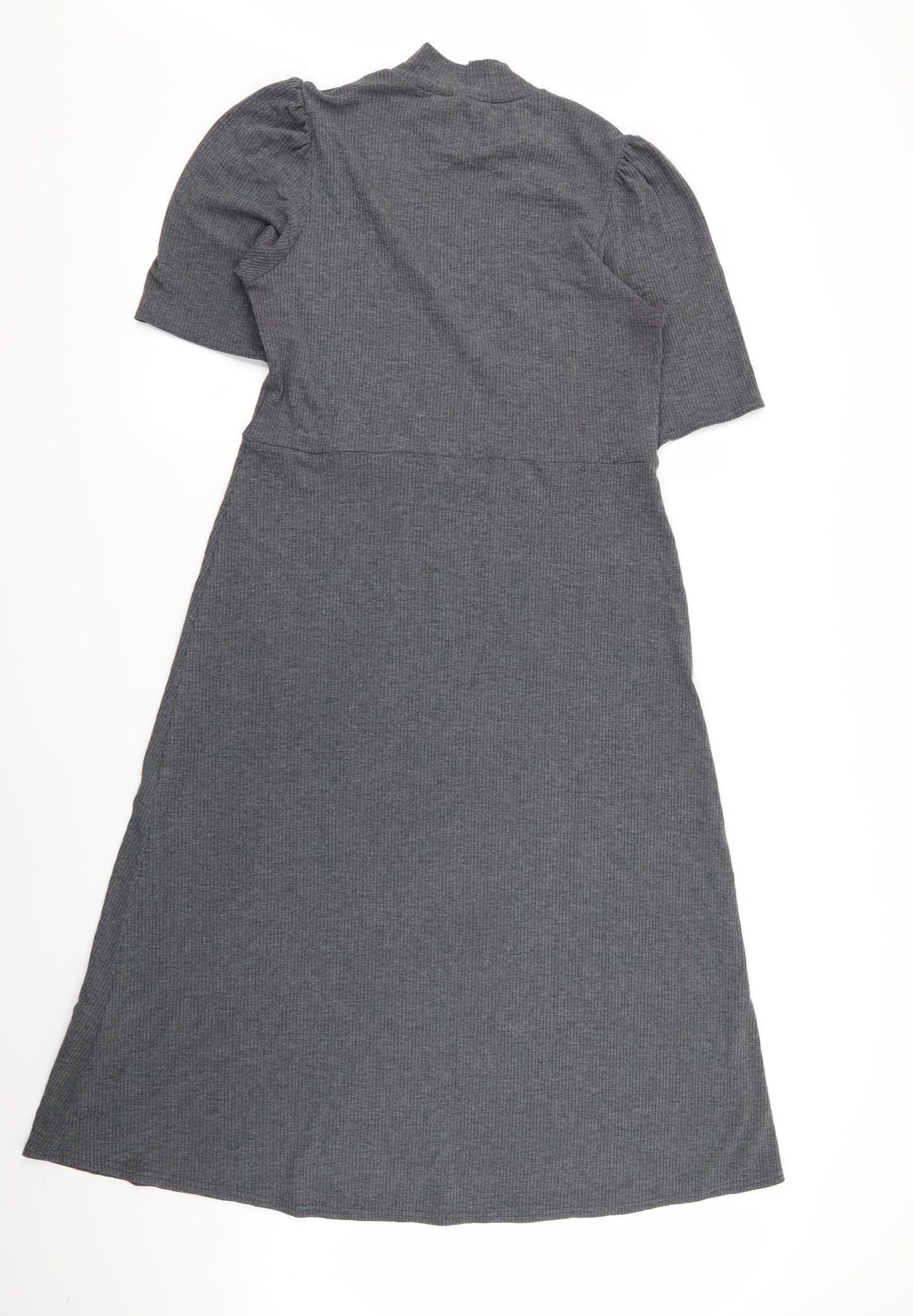 New Look Womens Grey   Fit & Flare  Size 16