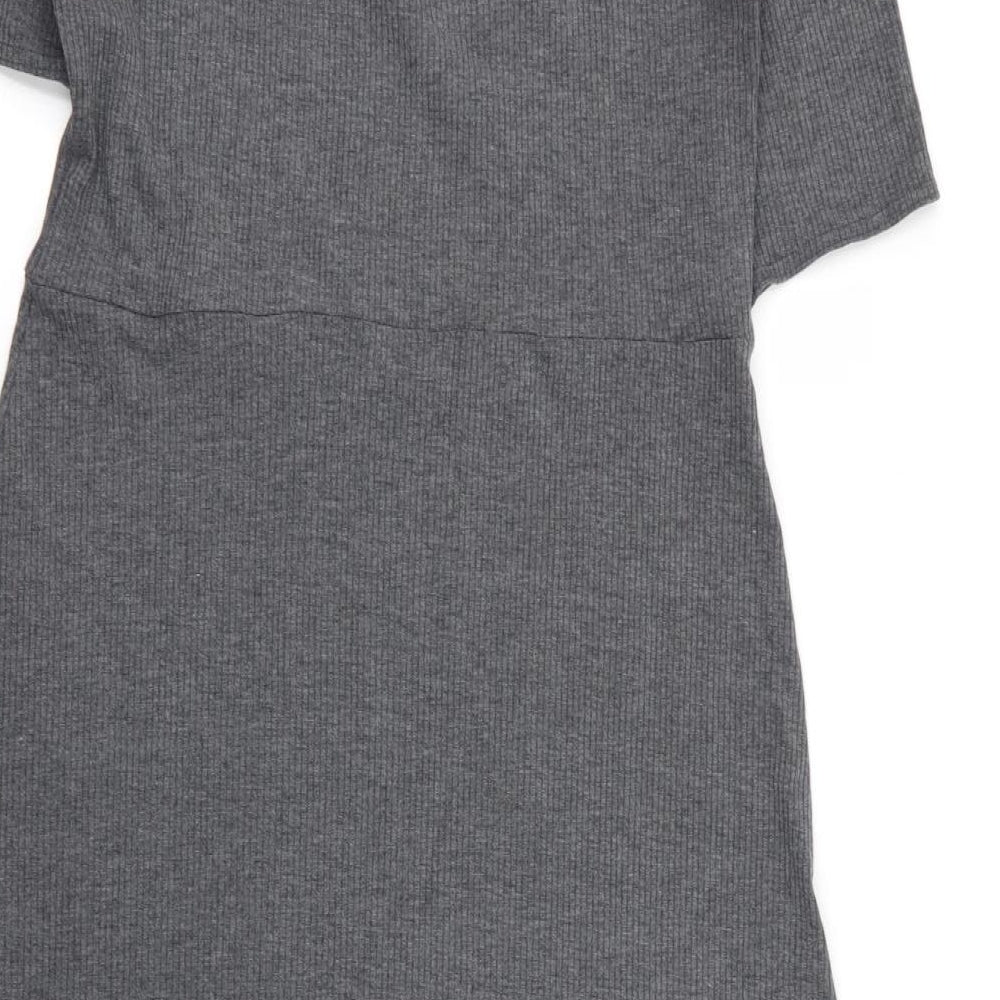 New Look Womens Grey   Fit & Flare  Size 16