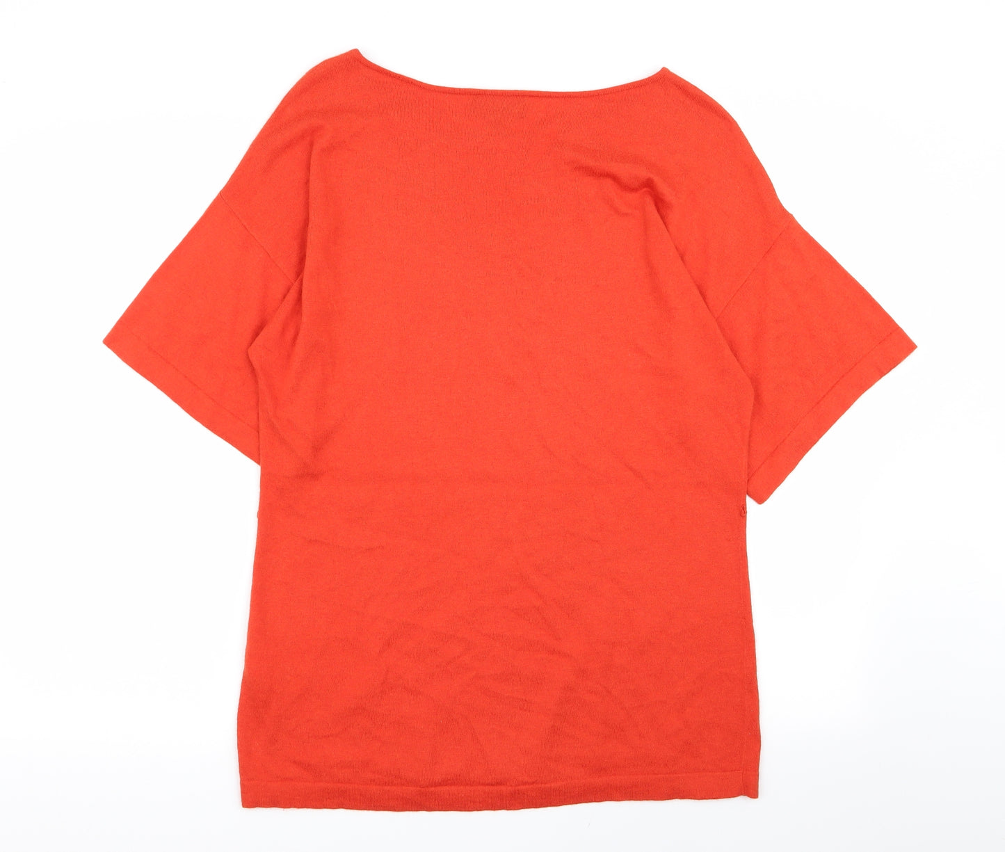 Fenn Wright Manson Womens Orange   Basic T-Shirt Size 16