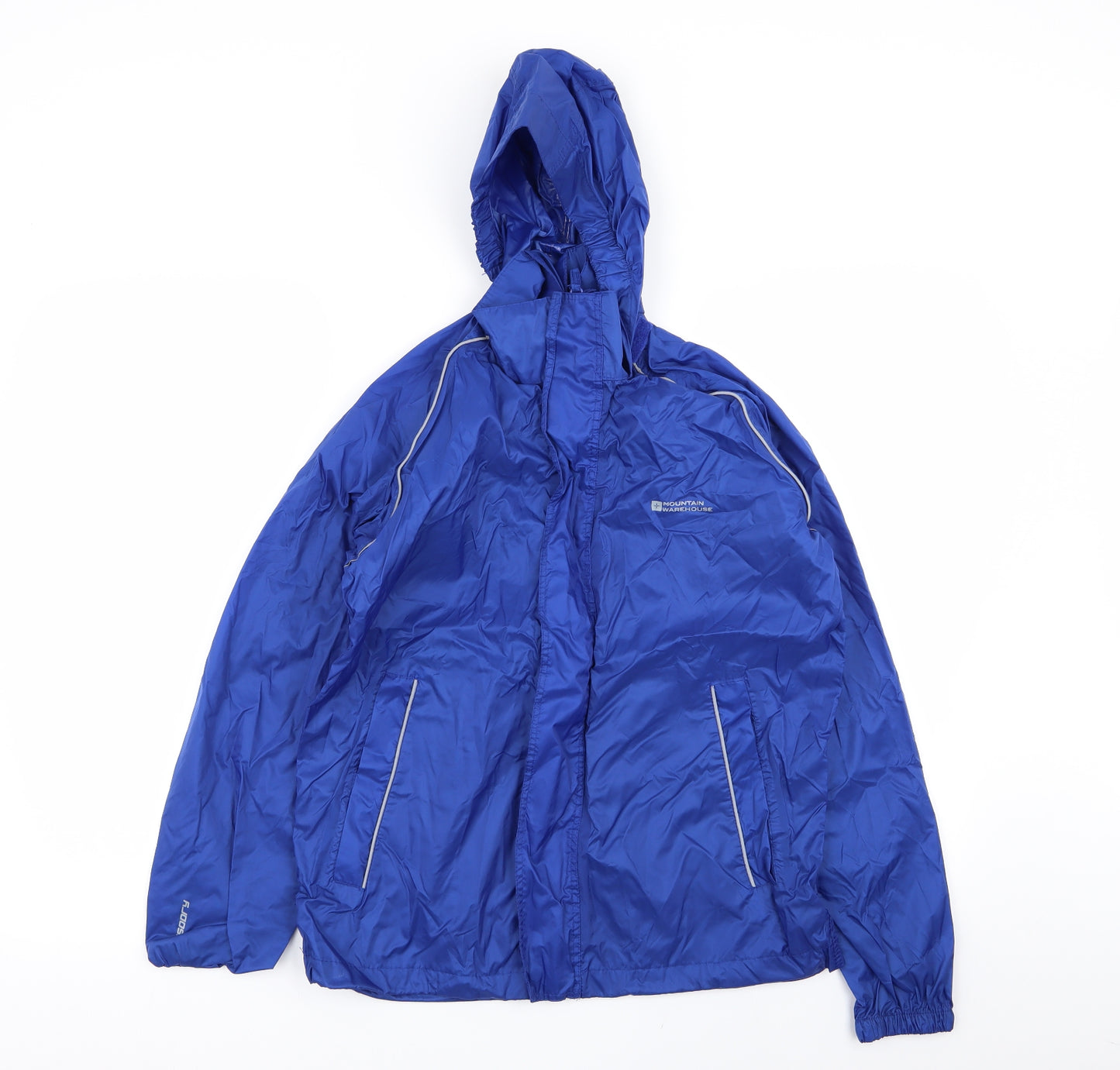Mountain Warehouse Boys Blue   Rain Coat Coat Size 13 Years
