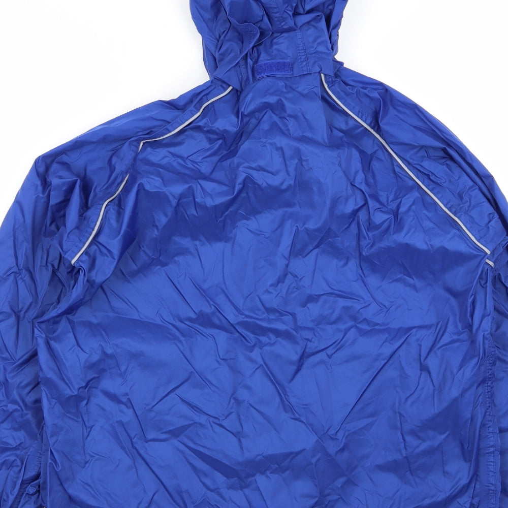 Mountain Warehouse Boys Blue   Rain Coat Coat Size 13 Years
