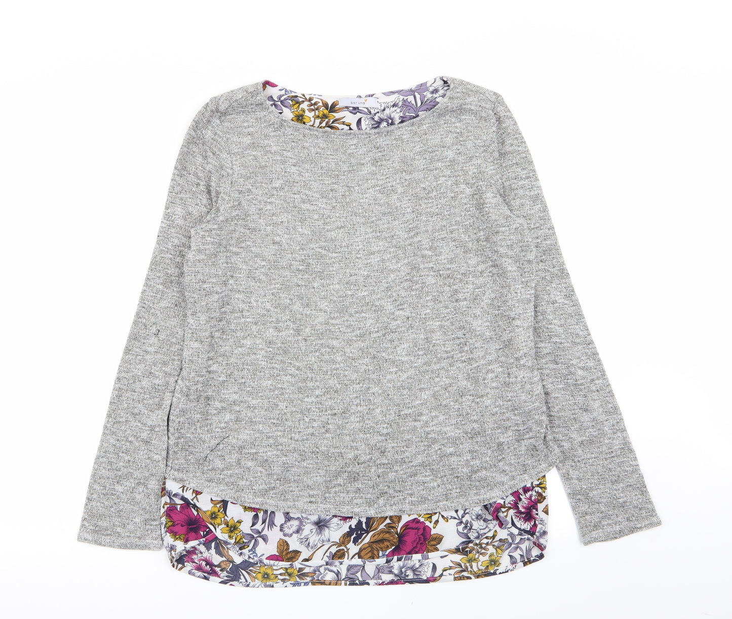 Per Una Womens Multicoloured Floral  Pullover Jumper Size 14