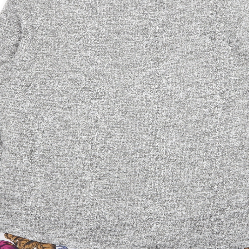 Per Una Womens Multicoloured Floral  Pullover Jumper Size 14