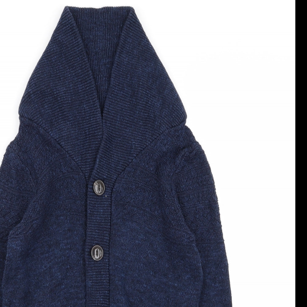 NEXT Boys Blue   Cardigan Jumper Size 10 Years